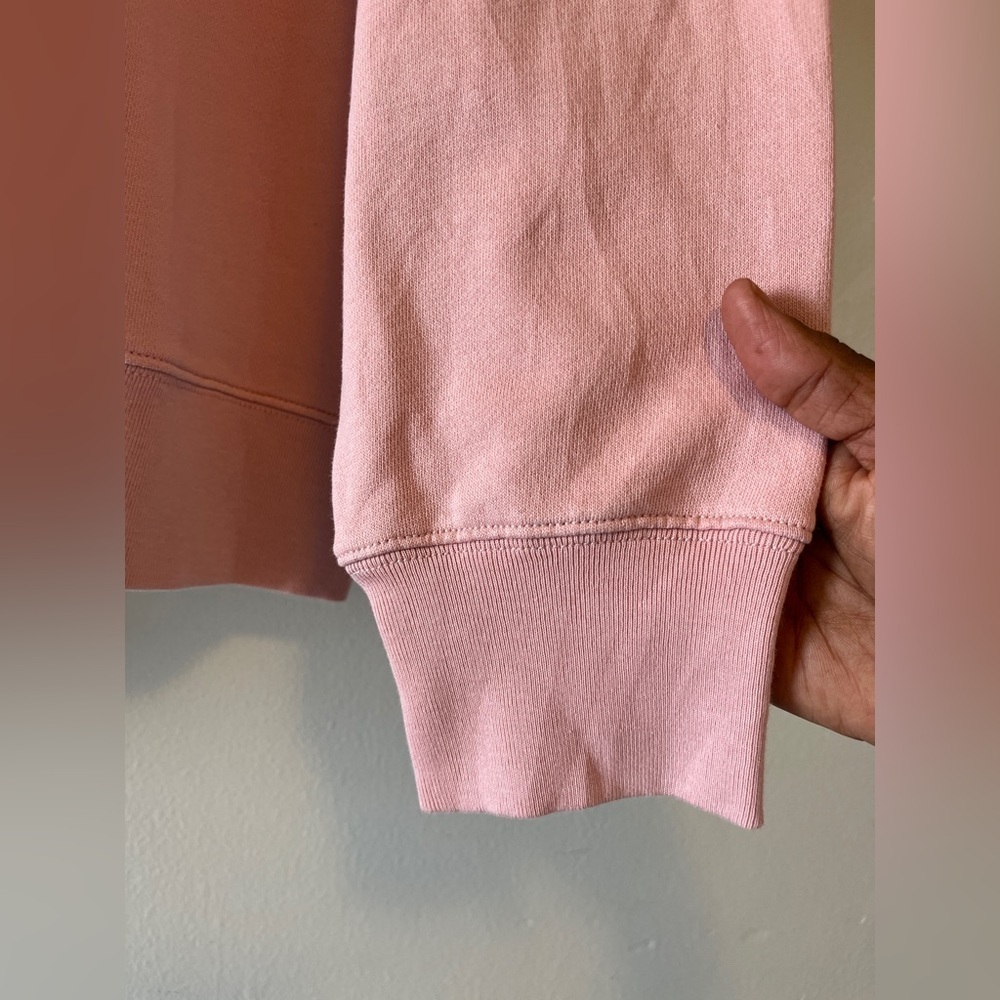 J Crew Pink 100% Cotton Crewneck Sweatshirt Size XL - Picture 4 of 10